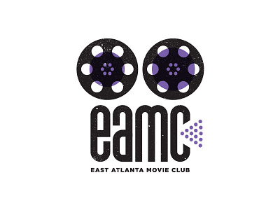 East Atlanta Movie Club atlanta club east atlanta film logo movie projector