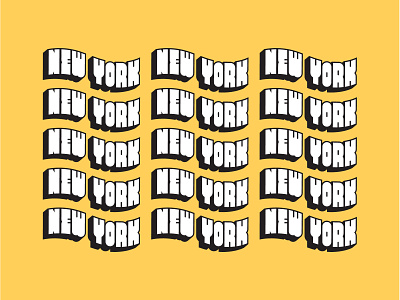 A Post Card for NYC, Alt blue branding digital icon illustration logomark minimal new york new york city nyc postcard simple typography vector
