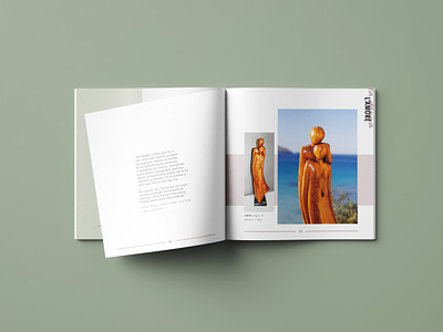 Nel legno e nella pietra | Booklet Design booklet design graphic design layout design