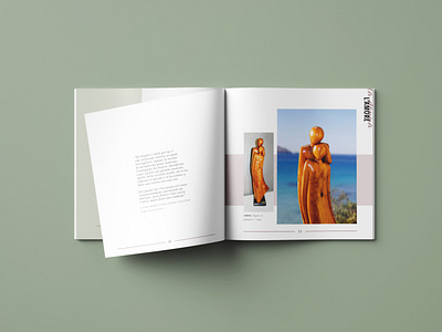 Nel legno e nella pietra | Booklet Design