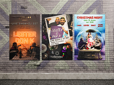 Lester & Don K | Poster Design graphic design layout design poster design