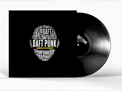 Daft Punk - RAM daft punk design lp music visuello