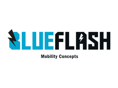 Blue Flash HAWK Logo