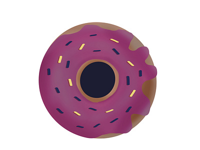 Donut 3d animation app branding cake chocolate design donut graphic design illustration illustration donut logo motion graphics pastry pink sugar sweet tasty typography ui