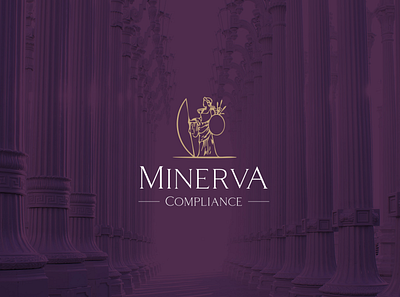 Logo Development brand development branding compliance design graphic design greek inspired logo logo concept minerva