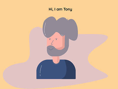 Meet Tony design illustration ui ux