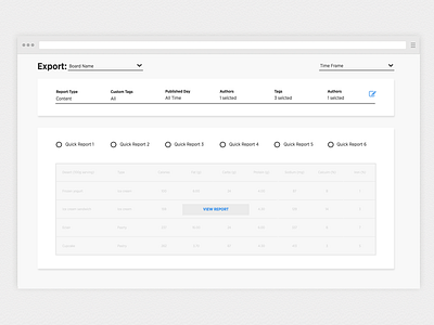 Export material design ux web app wireframes wires