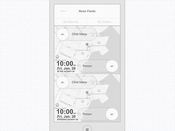 Child Tracker by OlegZ on Dribbble