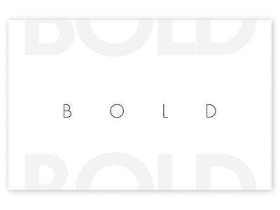 Bold Contrast card design graphic design typography