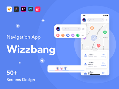 WIZZBANG - TRANSPORT ALERT UI KIT app mobile transport ui kit