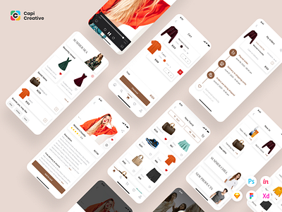 Ebuy - E-commerce App UI Kit by Capi Product on Dribbble