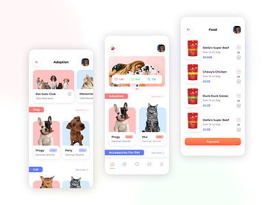 Pet Adoption App Concept