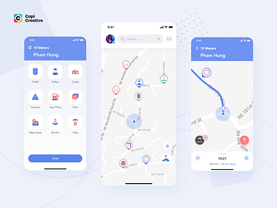 Wizzbang - Navigation App UI Kit