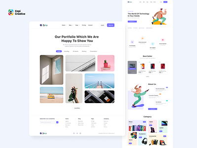 Zuka – Multipurpose Web UI Kit