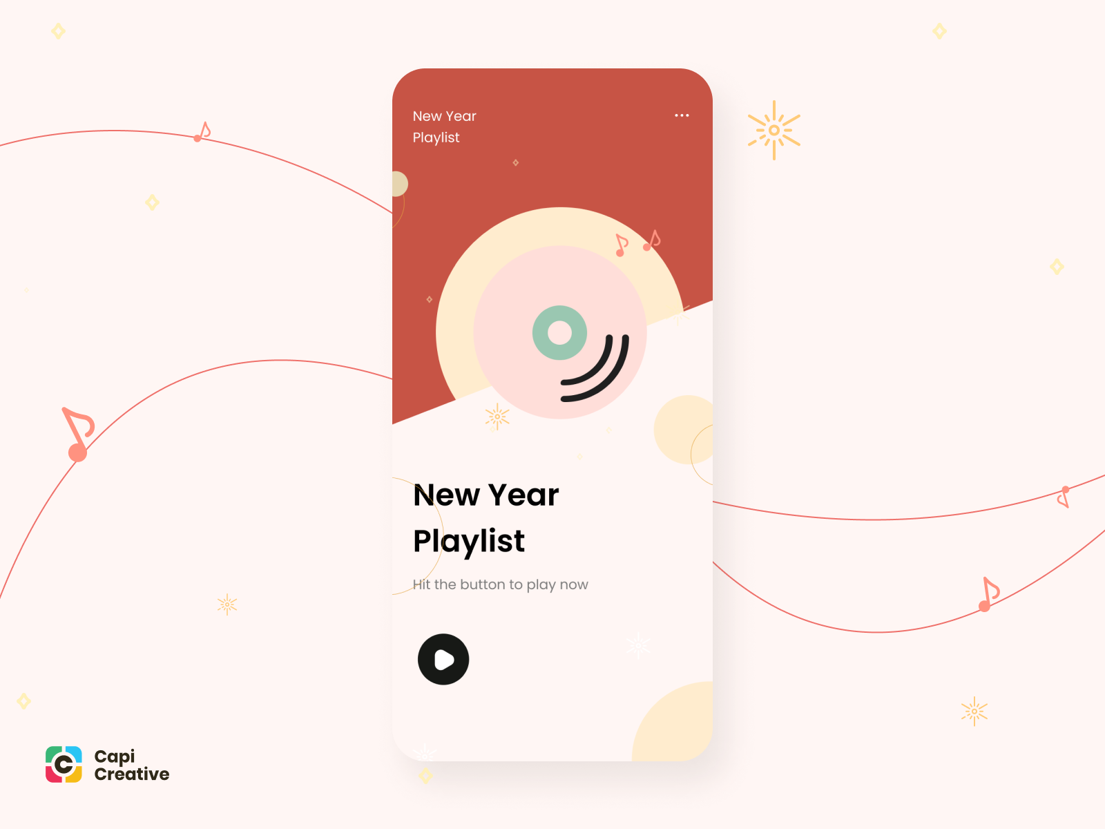 UI Concept Lunar New Year by Capi Product on Dribbble