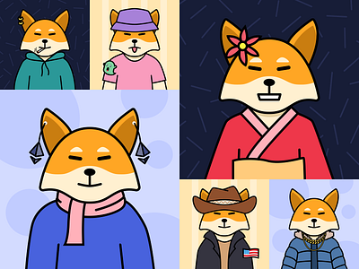 Shiba Fox NFT Collection