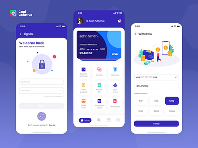 AiriBank - Finance Mobile App UI KIT