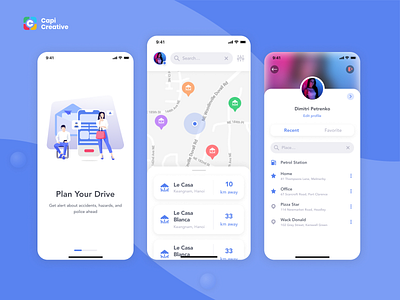 Wizzbang - Navigation App UI Kit