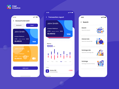 AiriBank - Finance Mobile App UI KIT