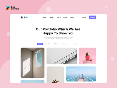 Zuka – Multipurpose Web UI Kit about agency app branding capi collage creative design illustration logo mobile multipurpose photo portfolio ui ui kit web web design