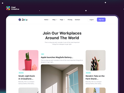 Zuka – Multipurpose Web UI Kit app blog branding capi creative design home illustration landing page logo mobile multipurpose ui ui kit web web design