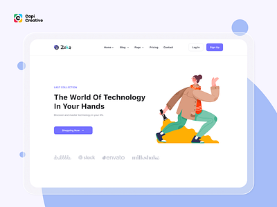 Zuka – Multipurpose Web UI Kit app branding capi creative design ecommerce home illustration landing page logo mobile multipurpose ui ui kit web web design