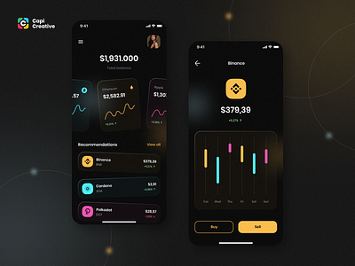 Crypto App Concept