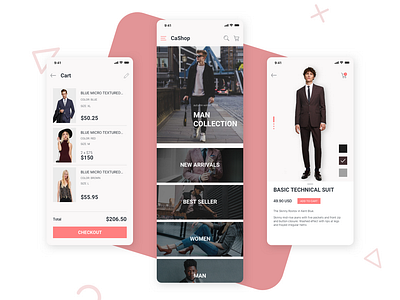 Veera - E-commerce UI Kit adobe xd app capi creative design ecommerce sketch ui kit veera