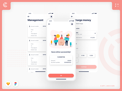 Taara - Mobile Application UI Kit app capi creative design figma mobile sketch taara ui kit vector