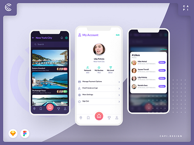 Cabar - Bar & Restaurant Application UI Kit by Capi Product on Dribbble