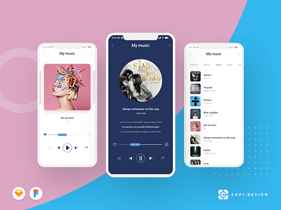 Nove - Music Mobile UI Kit [Sale Off]