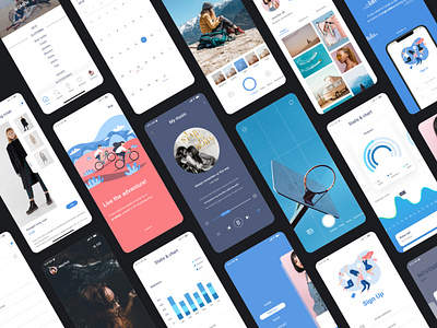 Multi Categories UI Kit - Nove