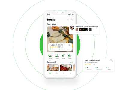 Food Collection - HaCOOK Recipe Manager App UI Kit