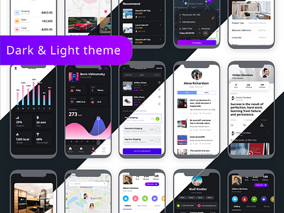 Multi Categories UI Kit - Emils