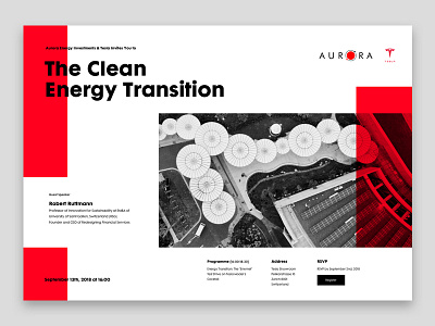 Clean Energy Transition advertising branding designer digital event graphicdesigner identity marketing minimal poster socialmedia techevent