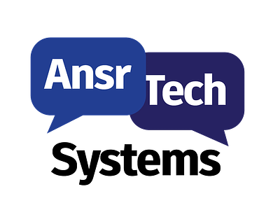 Logo AnsrTech Systems branding design graphic design graphics logo logo design logo design branding visual design