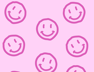 HAND-FREE SMILEY design icon illustration print