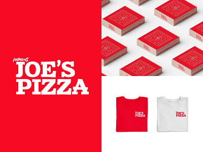 Rebrand concept for Joe’s Pizza