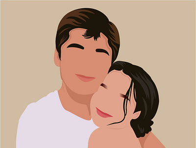 couple illustration.