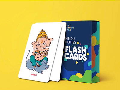 Flash Card Illustration - Indian God Avatar