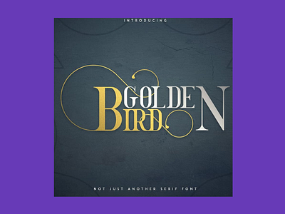 Golden Bird Bundle: 2 Serif fonts & Cool Extras cool extras cool extras golden bird golden bird bundle golden bird bundle