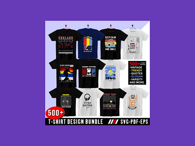 T-Shirt Design Lab: 500+ T-SHIRT DESIGNS BUNDLE