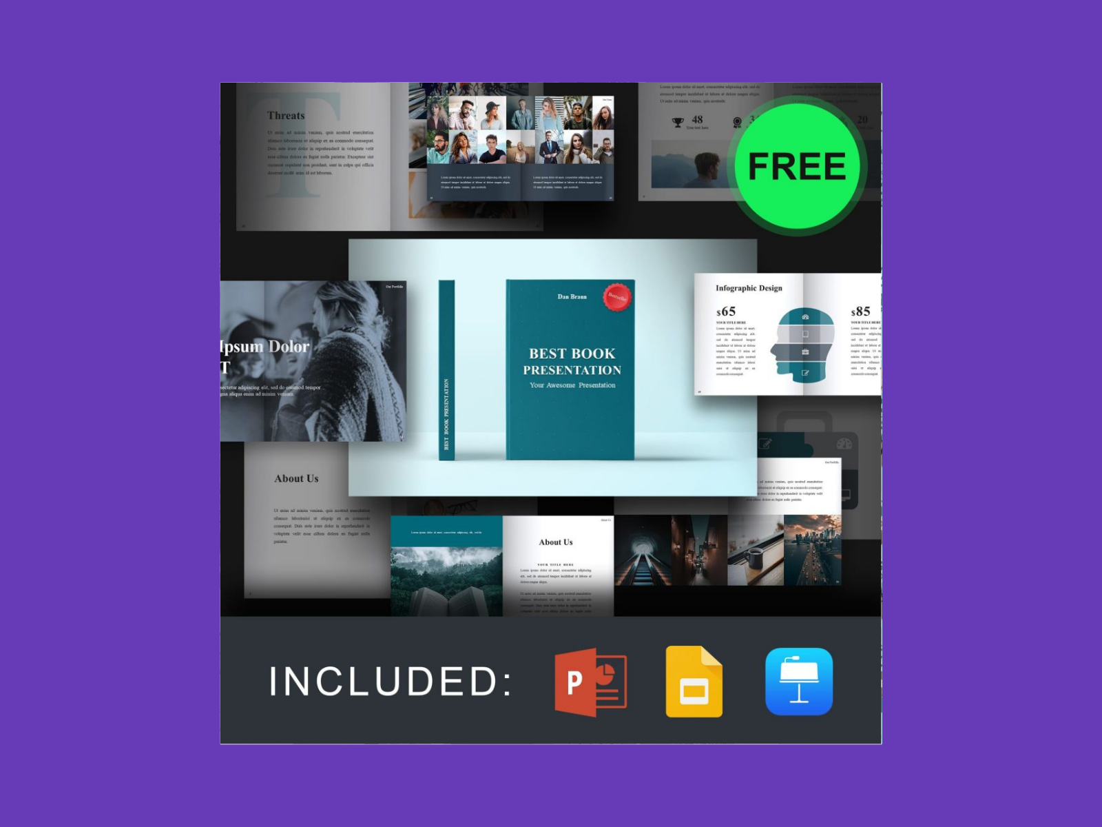 Free Book Google Slide Theme And Powerpoint Template By MasterBundles ...