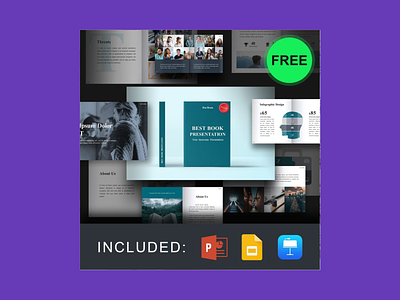Free Book Google Slide Theme and Powerpoint Template free book google slide theme powerpoint template