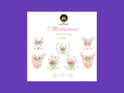 Happy Easter Clipart: 7 Funny Illustrations 7 funny illustrations 7 funny illustrations clipart happy easter clipart happy easter clipart illustrations