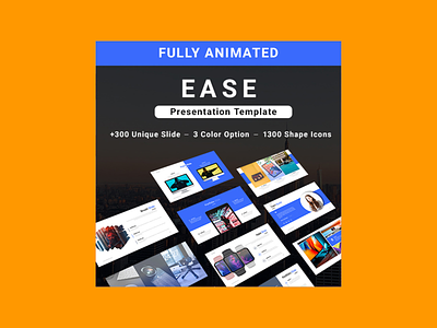 EASE Animated Presentation Template: Powerpoint & Keynote Templa ease animated ease animated keynote template powerpoint presentation template