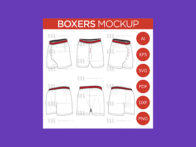 Boxers Mockup: Boxers Vector Templates boxers mockup boxers mockup boxers vector templates boxers vector templates vector templates