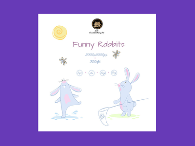 Funny Easter Bunny Clipart