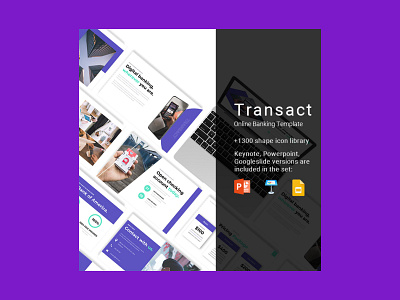 Transact Online Banking Presentation Template