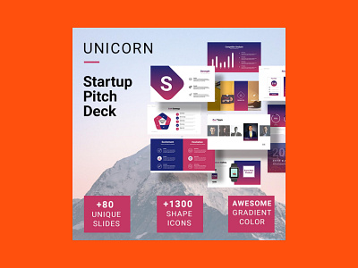 Unicorn Startup Pitch Deck Template